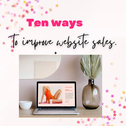 Fix your website and increase your sales.
