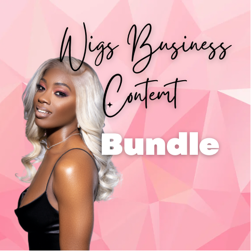 Wigs and Hair Bundles Content Bundle